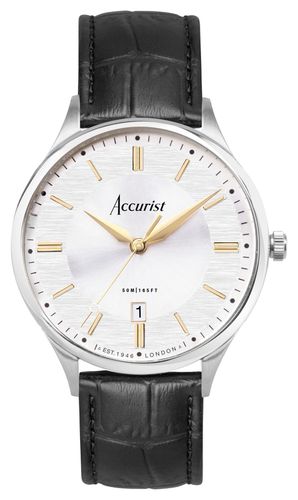 Classic Mens | Dial | Leather Watch - Accurist - Modalova