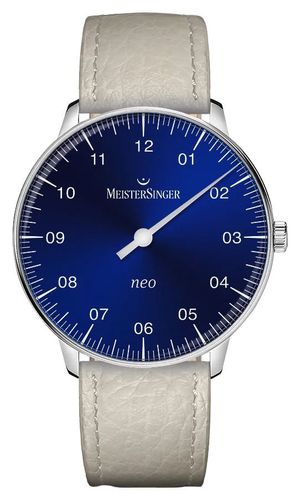 NES908-SB115 Neo Sapphire (36mm) Sunburst Watch - MeisterSinger - Modalova