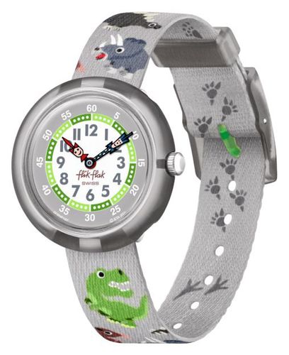 FBNP197 Coolozaurus | Dial | Dinosaur Watch - Flik Flak - Modalova