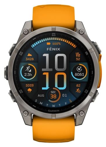 Fenix 8 47mm AMOLED Sapphire Premium Watch - Garmin - Modalova