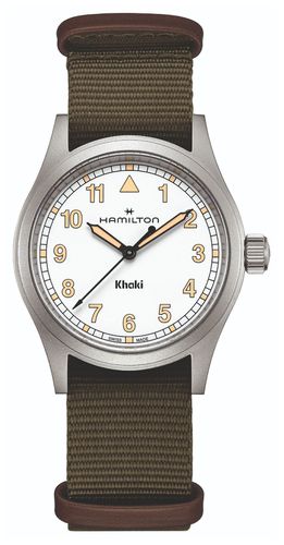 H69401910 Khaki Field Quartz (38mm) Dial / Watch - Hamilton - Modalova