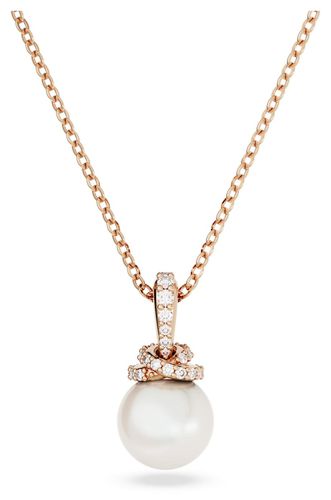 Originally Pendant Necklace Rose Gold-Tone Jewellery - Swarovski - Modalova