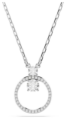 Constella Pendant Necklace White Crystals Jewellery - Swarovski - Modalova