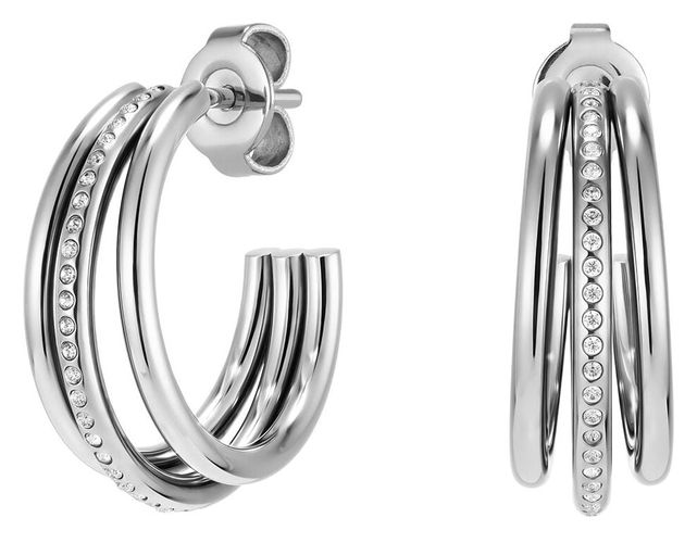 Ever Stacked Crystal-Set Silver Tone Jewellery - Olivia Burton - Modalova