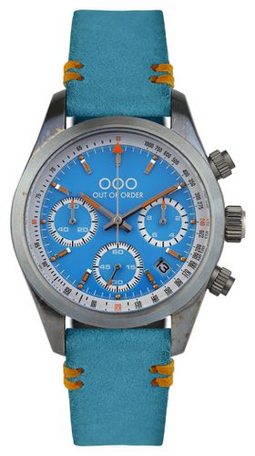 OOO.001-23.AZ.AZ Azure Sporty Chronografo (40mm Watch - Out Of Order - Modalova