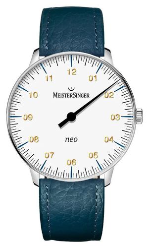 NES901G-SB114 Neo Sapphire (36mm) Dial Watch - MeisterSinger - Modalova