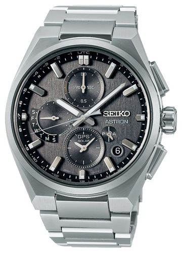 SSH163J1 Astron GPS Solar 5X Dual-Time Chronograph In Watch - Seiko - Modalova