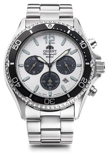 RA-TX0203S10B Mako Solar Chronograph (43mm) Watch - Orient - Modalova