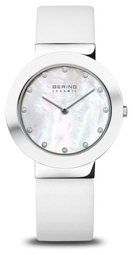 Ceramic Women's (38mm) Mother-Of-Pearl Dial Watch - Bering - Modalova