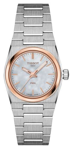 T1370102111100 Women's PRX (25mm) White Mother-of- Watch - Tissot - Modalova