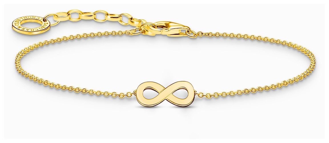 A2161-413-39-L19V Infinity Symbol Gold-Plated Jewellery - Thomas Sabo - Modalova