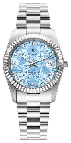 JWL02601 Inspiration Flower (34mm) Watch - Jacques Du Manoir - Modalova