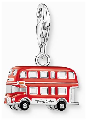 Red London Bus Red Enamel Sterling Jewellery - Thomas Sabo - Modalova