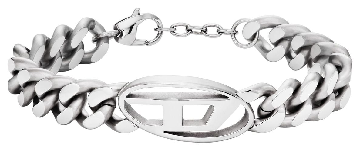 DX1432040 Men's D Logo Chain Bracelet Jewellery - Diesel - Modalova