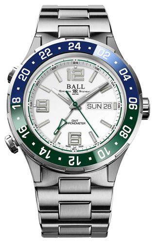 Ball Company DG3030B-S9CJ-WH Roadmaster Marine GMT Watch - Ball Watch Company - Modalova