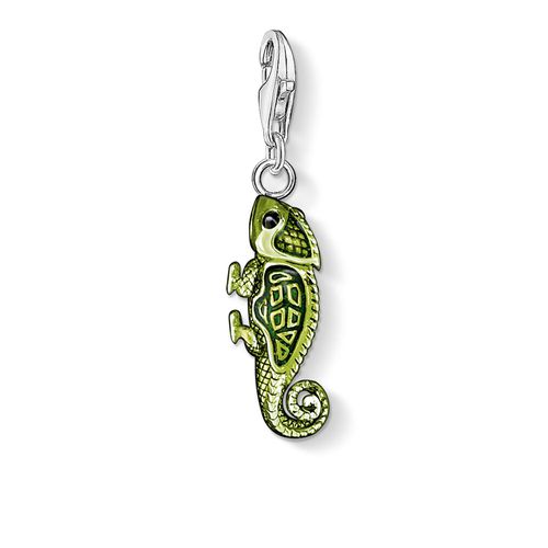 Chameleon Charm Green 925 Sterling Jewellery - Thomas Sabo - Modalova