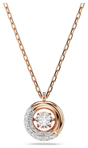 Dextera Pendant Necklace White Crystals Jewellery - Swarovski - Modalova