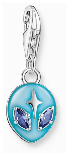 Alien Charm Pendant Blue Cold Enamel Jewellery - Thomas Sabo - Modalova