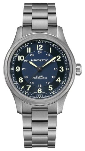 H70545140 Khaki Field Titanium Automatic (42mm) Watch - Hamilton - Modalova