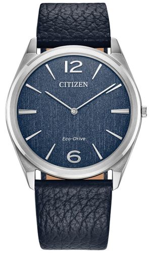 AR3120-08L Eco-Drive 'Stiletto' Solar (38mm) Denim Watch - Citizen - Modalova
