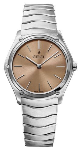 Sport Classic Grande (33mm) Pastel Praline Dial Watch - EBEL - Modalova