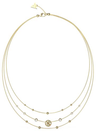 UBN03376YG Women's Perfect Illusion Gold Plated 4G Jewellery - Guess - Modalova