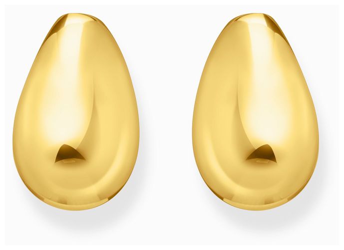 H2308-413-39 Drop Shape Stud Earrings Gold- Jewellery - Thomas Sabo - Modalova