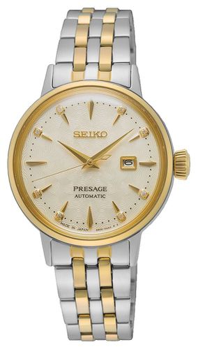 SRE010J1 Presage Cocktail Time 'White Lady' Diamond Watch - Seiko - Modalova