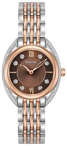 R230 Women's Classic | Diamond Dial | Two- Watch - Bulova - Modalova