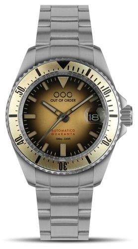 OOO.001-21.SA.SS SAND AUTOMATICO QUARANTA (40mm Watch - Out Of Order - Modalova