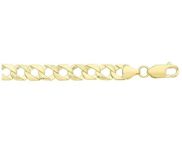 BR545 9CT YEL GOLD BABIES' 6 INCHES CAST Jewellery - James Moore TH - Modalova