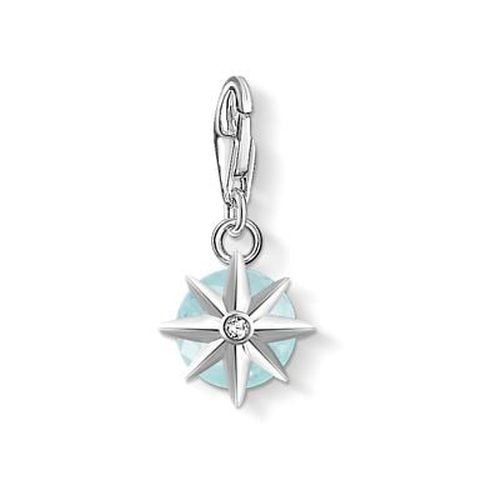 March Charm Pendant Birth Stone Jewellery - Thomas Sabo - Modalova