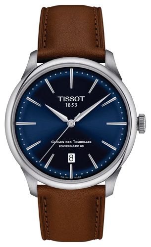 T1398071604100 Chemin Des Tourelles | Powermatic 80 Watch - Tissot - Modalova