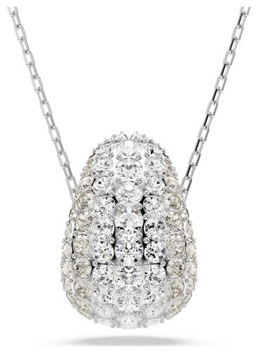 Sublima Pendant Necklace White Crystals Jewellery - Swarovski - Modalova