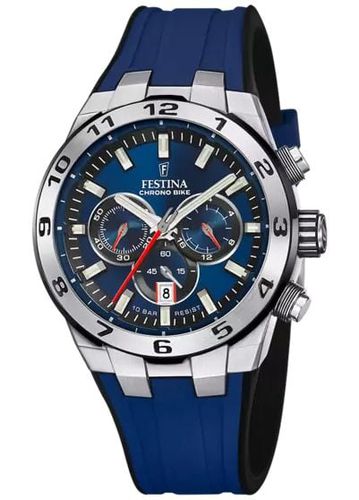 F20671/1 Men's Chrono Bike 2024 (44.5mm) Dial Watch - Festina - Modalova