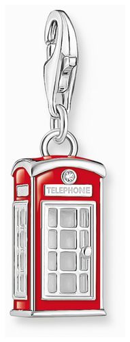 London Telephone Box Red Enamel Jewellery - Thomas Sabo - Modalova