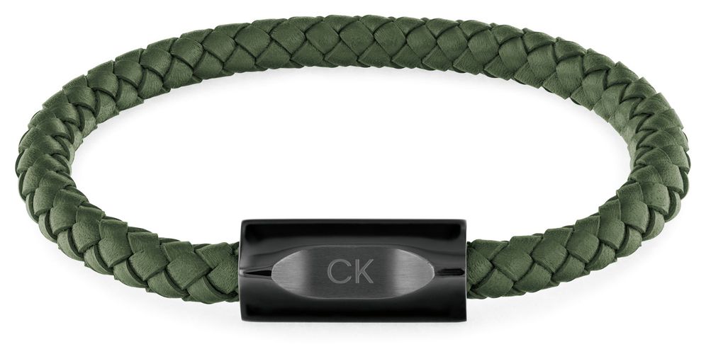 Bold Braided Green Jewellery - Calvin Klein - Modalova