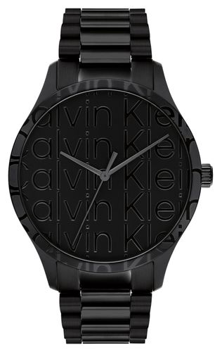 Iconic (42mm) Logo Dial / Watch - Calvin Klein - Modalova