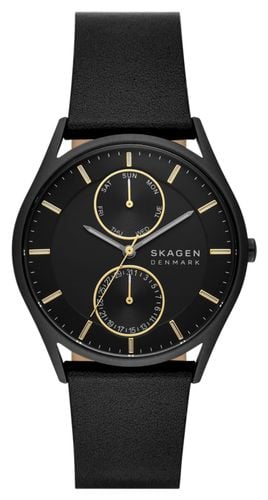 SKW6911 Men's Holst (40mm) Dial / Leather Watch - Skagen - Modalova