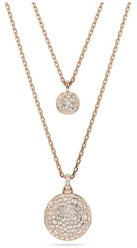 Meteora Layered Pendant White Crystals Jewellery - Swarovski - Modalova