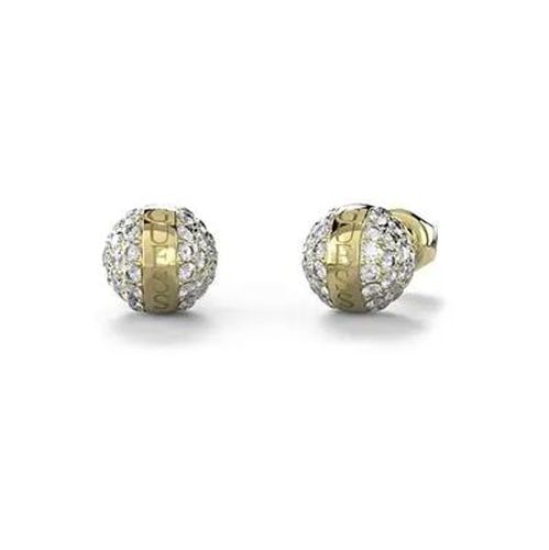 JUBE04459JWYGT/U Women's Gold-Tone Stud Ball Earrings Jewellery - Guess - Modalova