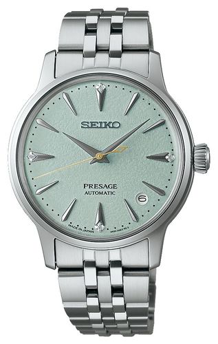 SRPL63J1 Presage âFrozen Mojitoâ Diamond Cocktail Watch - Seiko - Modalova