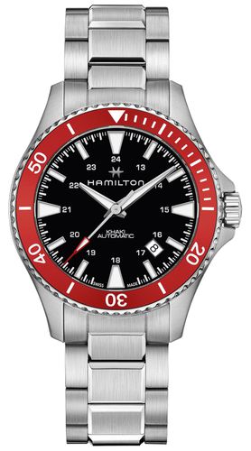 H82405130 Khaki Navy Scuba Automatic (40mm) Watch - Hamilton - Modalova