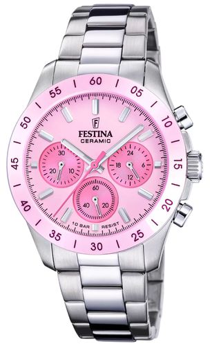 F20693/2 Ceramic Chronograph (39mm) Dial / Watch - Festina - Modalova