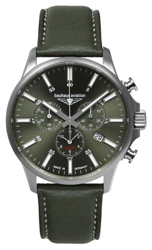 Aviation Titanium Quartz Chronograph (42mm) Watch - Bauhaus - Modalova