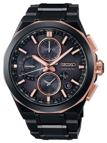 SSH158J1 Astron GPS Solar 5X Dual-Time Chronograph â Watch - Seiko - Modalova