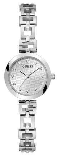 GW0549L1 Women's Logo Dial Stainless Steel Watch - Guess - Modalova