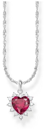 KE2305-013-10-L45V Silver Necklace With Heart Jewellery - Thomas Sabo - Modalova