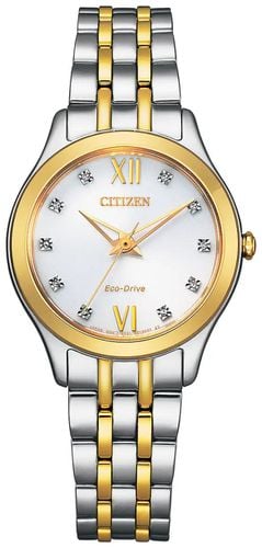 EM1014-50A Women's Silhouette Diamond Eco-Drive Watch - Citizen - Modalova