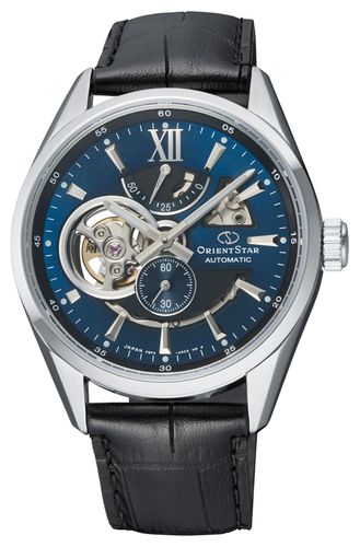 RE-AV0005L00B Semi-Skeleton Mechanical (41mm) Watch - Orient Star - Modalova